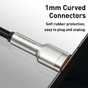 Дата кабель Baseus Cafule Metal USB to Type-C 66W (1m) (CAKF00010)