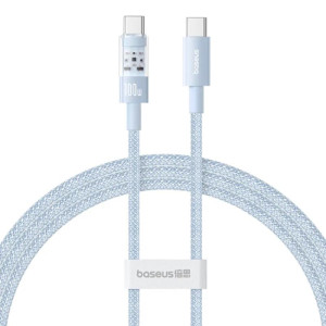 Дата кабель Baseus Gem Fast Charging Type-C to Type-C 100W (2m) (P10373000111-01)