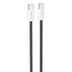 Дата кабель Hoco X104 Source 60W Type-C to Type-C (1m) (Черный)