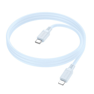 Дата кабель Borofone BX115 Lotto Type-C to Lightning 27W (1m) – Blue