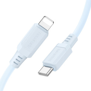 Дата кабель Borofone BX115 Lotto Type-C to Lightning 27W (1m) – Blue