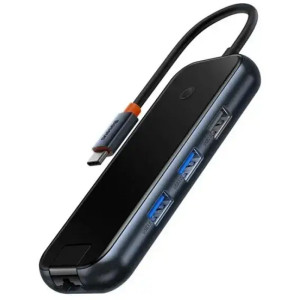 Переходник HUB Baseus AcmeJoy 8-Port Type-C HUB Adapter (WKJZ010613) – Серый