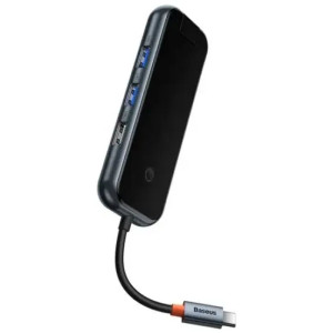 Переходник HUB Baseus AcmeJoy 8-Port Type-C HUB Adapter (WKJZ010613) – Серый