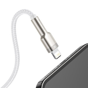 Дата кабель Baseus Cafule Metal USB to Lightning 2.4A (1m) (CALJK-A0)