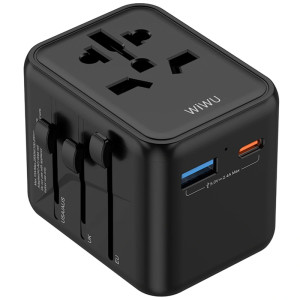 Мережевий універсальний перехідник WIWU UA012 Warrior 12W + 1USB-A/1C