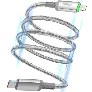 Дата кабель WIWU C083 Maglink Type-C to Lightning 27W (1m)
