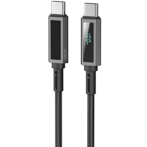Дата кабель WIWU C079 Warriors Type-C to Type-C 100W (1.2m)