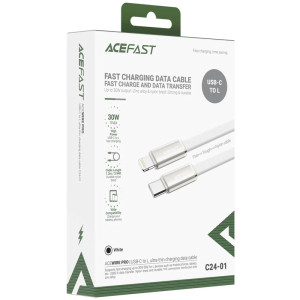 Дата кабель Acefast C24-01 Type-C to Lightning 30W (1.2m)