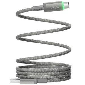 Дата кабель WIWU C082 Maglink USB to Type-C 60W (1m) – Сірий