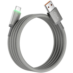 Дата кабель WIWU C082 Maglink USB to Type-C 60W (1m) – Сірий