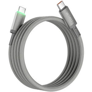 Дата кабель WIWU C084 Maglink Type-C to Type-C 100W (1m) – Сірий