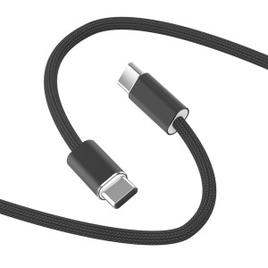 Дата кабель WIWU C101 Essen Type-C to Type-C 240W (1.5m) – Чорний