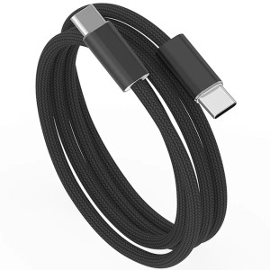 Дата кабель WIWU C101 Essen Type-C to Type-C 240W (1.5m) – Чорний