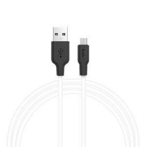 Дата кабель Hoco X21 Silicone MicroUSB Cable (1m)