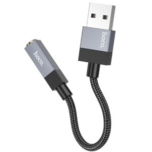 Перехідник Hoco UPA32D Clever USB to 3.5mm
