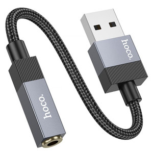 Перехідник Hoco UPA32D Clever USB to 3.5mm