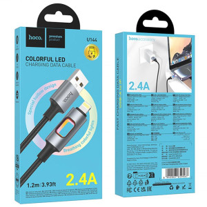 Дата кабель Hoco U144 New USB to Lightning 2.4A (1.2m)