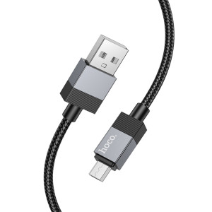 Дата кабель Hoco X110 Honorific USB to MicroUSB 2.4A (1m)