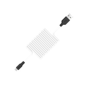 Дата кабель Hoco X21 Silicone MicroUSB Cable (1m) – Чорний
