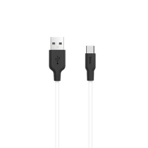 Дата кабель Hoco X21 Silicone Type-C Cable (1m) – Чорний