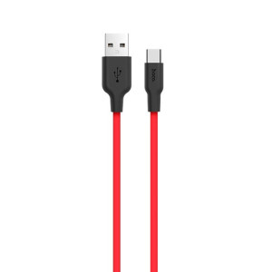 Дата кабель Hoco X21 Silicone Type-C Cable (1m) – Чорний