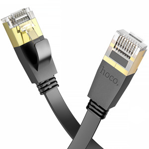 Кабель (патч-корд) Hoco US07 General Category 6 Gigabit (3m) – Чорний