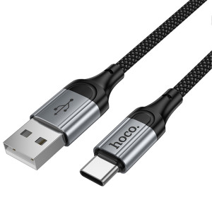 Дата кабель Hoco X121 Nuevo USB to Type-C 3A (1.5m) – Чорний