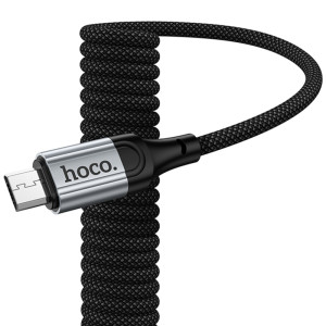 Дата кабель Hoco X121 Nuevo USB to MicroUSB 2.4A (1.5m) – Чорний