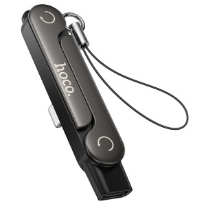 Переходник Hoco UA47 Lightning male to Type-C female adapter