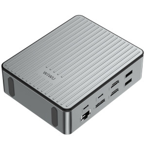 Переходник HUB WIWU Matrix docking station 16in1 W1601 – Серый