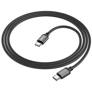 Дата кабель Borofone BX87 Type-C to Type-C 60W (1m) – Черный