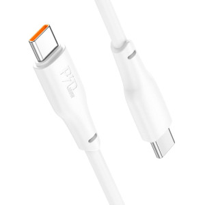 Дата кабель Hoco X93 Force Type-C to Type-C 100W (2m) – Білий