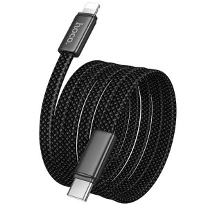 Дата кабель Hoco X125 Exceso Type-C to Lightning 30W (1m) – Черный