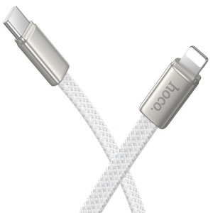 Дата кабель Hoco X125 Exceso Type-C to Lightning 30W (1m) – Белый