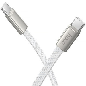 Дата кабель Hoco X125 Exceso Type-C to Type-C 60W (1m) – Белый