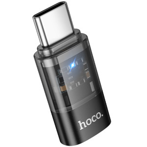 Перехідник Hoco UA36D Type-C male to Lightning female