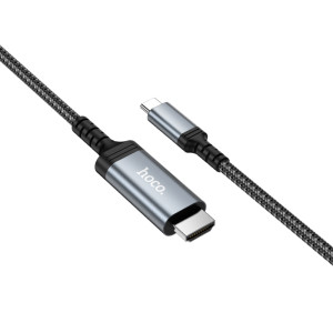 Перехідник Hoco UA43 Type-C to HDTV HD (1.8m) – Сірий