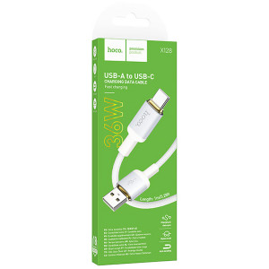 Дата кабель Hoco X128 Benefit USB to Type-C 36W (1m) – Білий