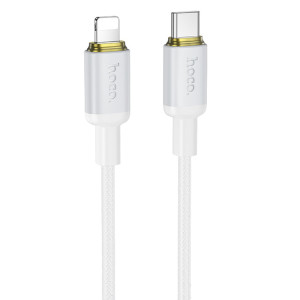 Дата кабель Hoco X128 Benefit Type-C to Lightning 30W (1m) – Белый