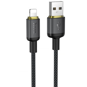 Дата кабель Hoco X128 Benefit USB to Lightning 12W (1m)