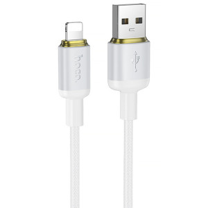 Дата кабель Hoco X128 Benefit USB to Lightning 12W (1m) – Белый