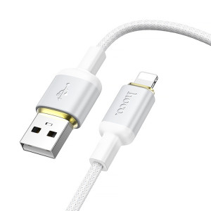 Дата кабель Hoco X128 Benefit USB to Lightning 12W (1m) – Белый