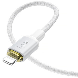 Дата кабель Hoco X128 Benefit USB to Lightning 12W (1m) – Белый
