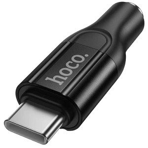 Переходник Hoco UPA35 Mia Type-C to 3.5mm – Черный
