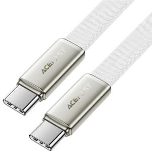 Дата кабель Acefast C24-03 Type-C to Type-C 60W (1.2m) – Белый