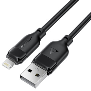 Дата кабель Acefast C16-06 USB to Lightning 2.4A (2m) – Черный