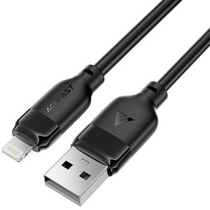 Дата кабель Acefast C16-02 USB to Lightning 2.4A (1.2m) – Черный