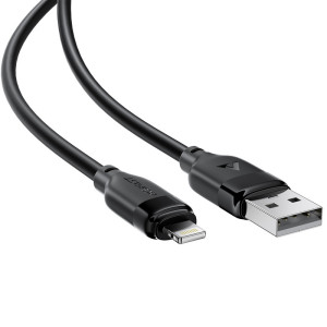Дата кабель Acefast C16-02 USB to Lightning 2.4A (1.2m) – Черный
