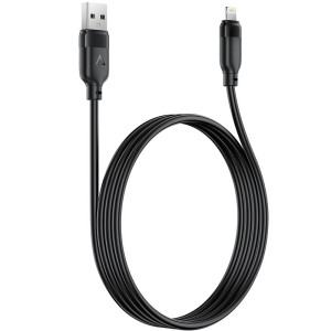 Дата кабель Acefast C16-02 USB to Lightning 2.4A (1.2m) – Черный