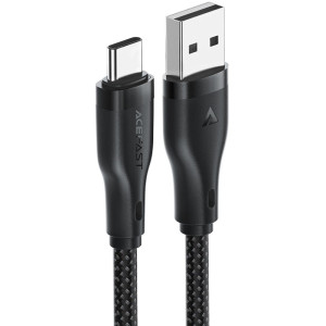 Дата кабель Acefast C8-04 USB to Type-C 3A (1.2m) – Черный